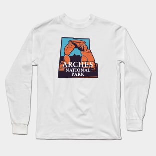 Utah Arches National Park US Treasure Long Sleeve T-Shirt